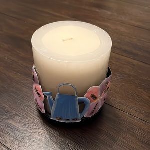 Kohl’s Table Tower candle holder with candle. Product is new with tag.